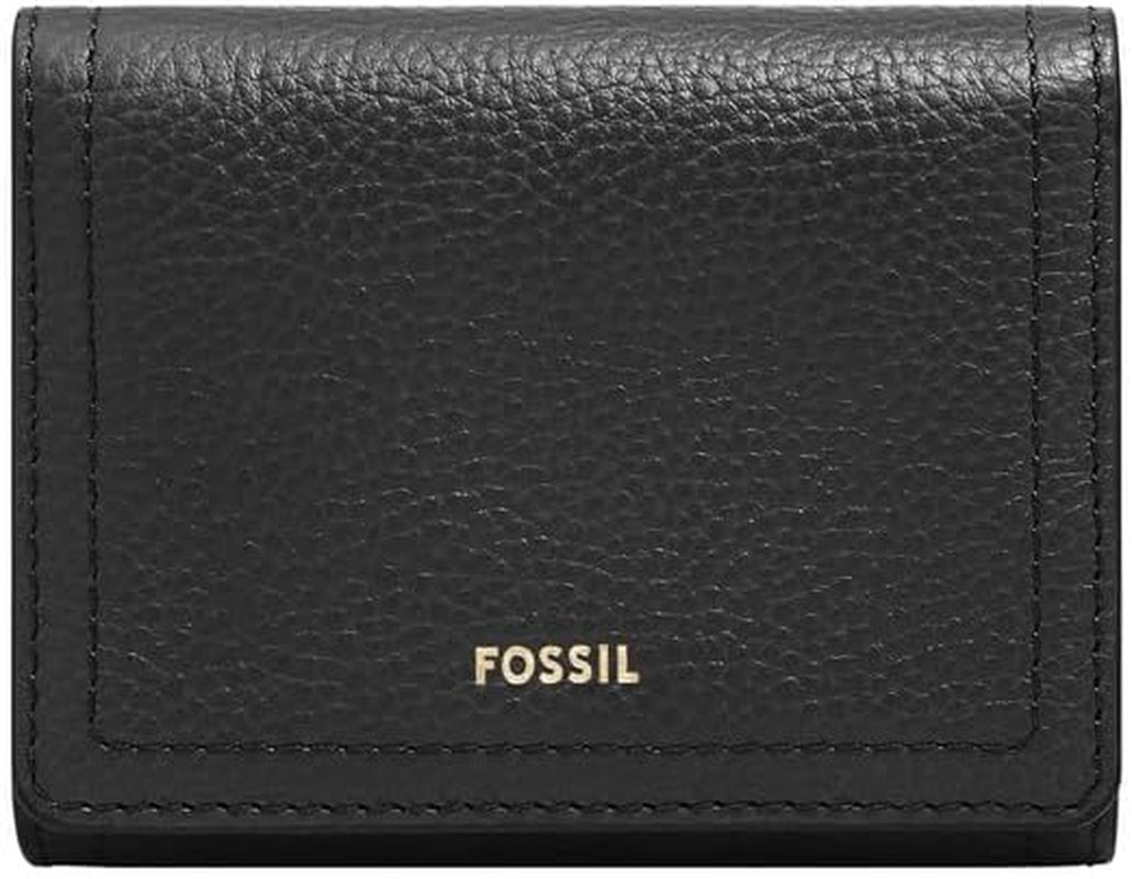 Portfel damski Fossil Logan Tri-Fold, czarny Naty Shop Portfel damski Tytuł domyślny