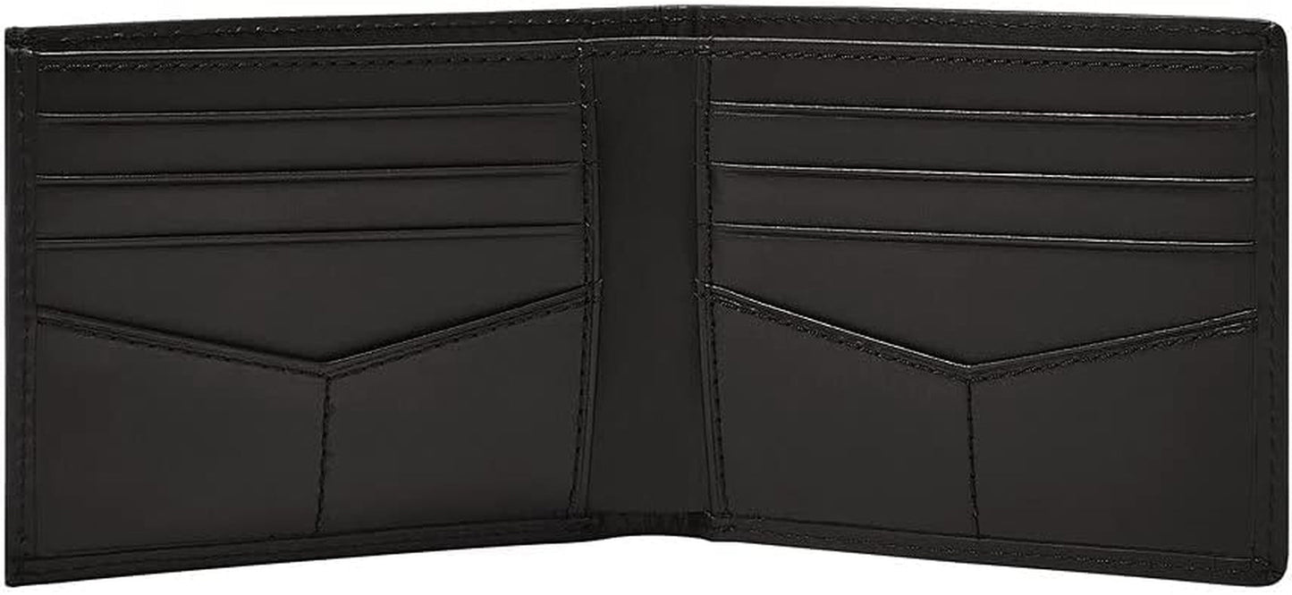 Portfel męski Fossil - Derrick RFID Leather Sliding 2 w 1, ML3685001 - 10,9 cm dł. x 1,27 cm szer. x 8,9 cm wys. Portfel męski Naty Shop