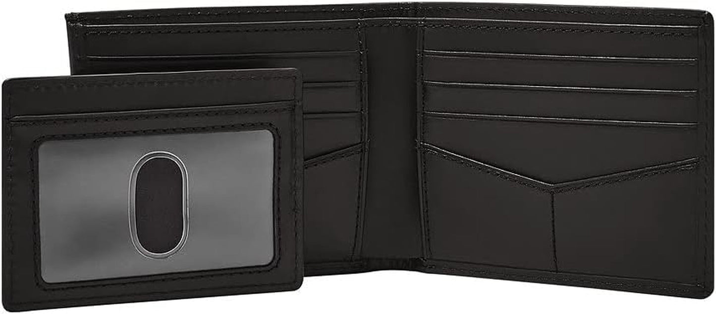 Portfel męski Fossil - Derrick RFID Leather Sliding 2 w 1, ML3685001 - 10,9 cm dł. x 1,27 cm szer. x 8,9 cm wys. Portfel męski Naty Shop