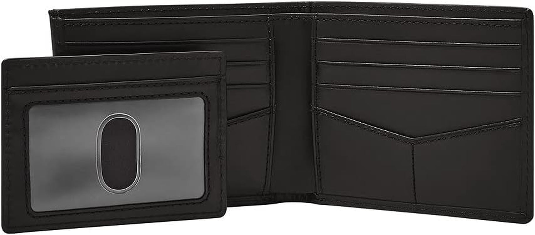 Portfel męski Fossil - Derrick RFID Leather Sliding 2 w 1, ML3685001 - 10,9 cm dł. x 1,27 cm szer. x 8,9 cm wys. Portfel męski Naty Shop
