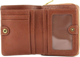Fossil Logan Damski wielofunkcyjny brązowy portfel skórzany 11,1 cm dł. x 2,5 cm szer. x 8,9 cm wys. SL7923200 Portfel damski Naty Shop