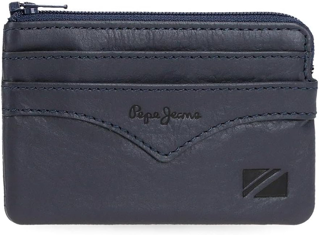 Portfel na kurtkę Pepe Jeans, jeden rozmiar Portfel męski Naty Shop Blue
