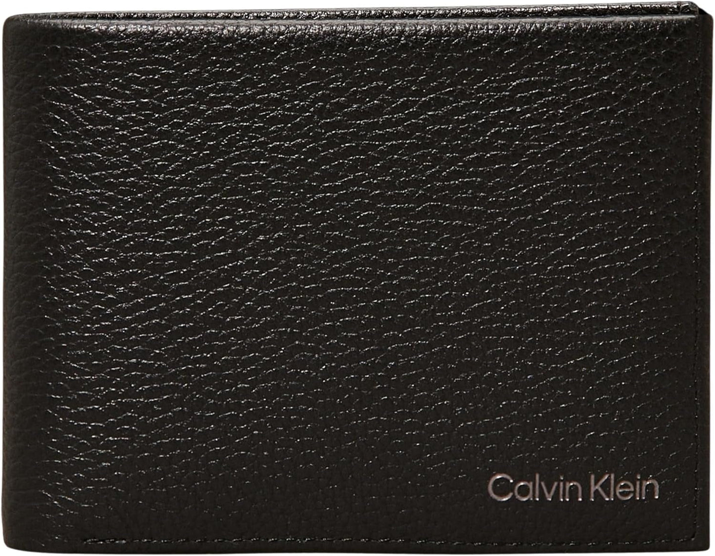 Portfel męski Calvin Klein Warmth Bifold Klein Portfel męski Naty Shop Czarny (Ck Black) Os