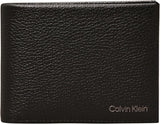 Portfel męski Calvin Klein Warmth Bifold Klein Portfel męski Naty Shop Czarny (Ck Black) Os