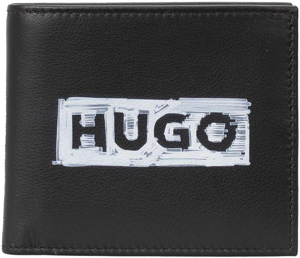 Portfel męski HUGO Brock_8cc, Czarny1 Naty Shop Portfel męski Domyślny tytuł