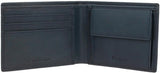 Pepe Jeans Portfel męski Niebieski 11,5 x 8 x 1 cm Skórzany portfel chroniony RFID z kieszonką na monety Portfel męski Naty Shop