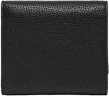 Portfel damski Armani Exchange Wave Bi-Fold, czarny portfel damski Naty Shop