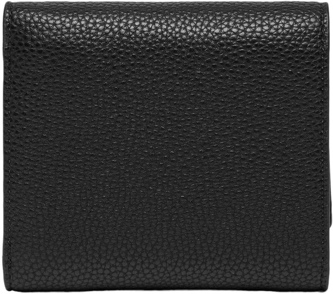 Portfel damski Armani Exchange Wave Bi-Fold, czarny portfel damski Naty Shop