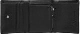 Portfel damski Armani Exchange Wave Bi-Fold, czarny portfel damski Naty Shop