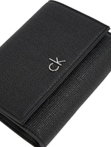 Portfel damski Calvin Klein Daily Medium Trifold Klein, czarny (Ck Black), rozmiar naturalny Naty Shop Portfel damski