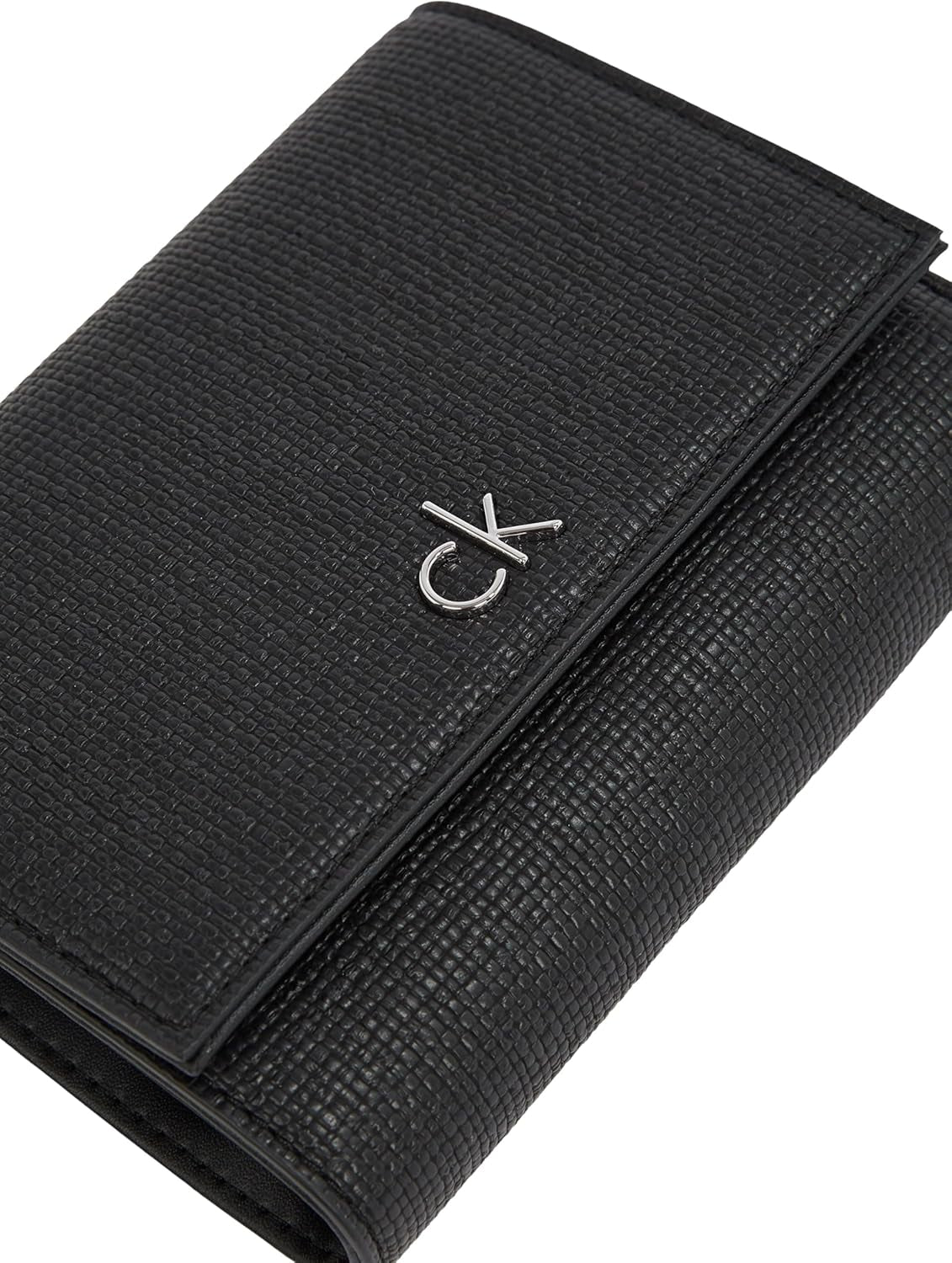 Portfel damski Calvin Klein Daily Medium Trifold Klein, czarny (Ck Black), rozmiar naturalny Naty Shop Portfel damski