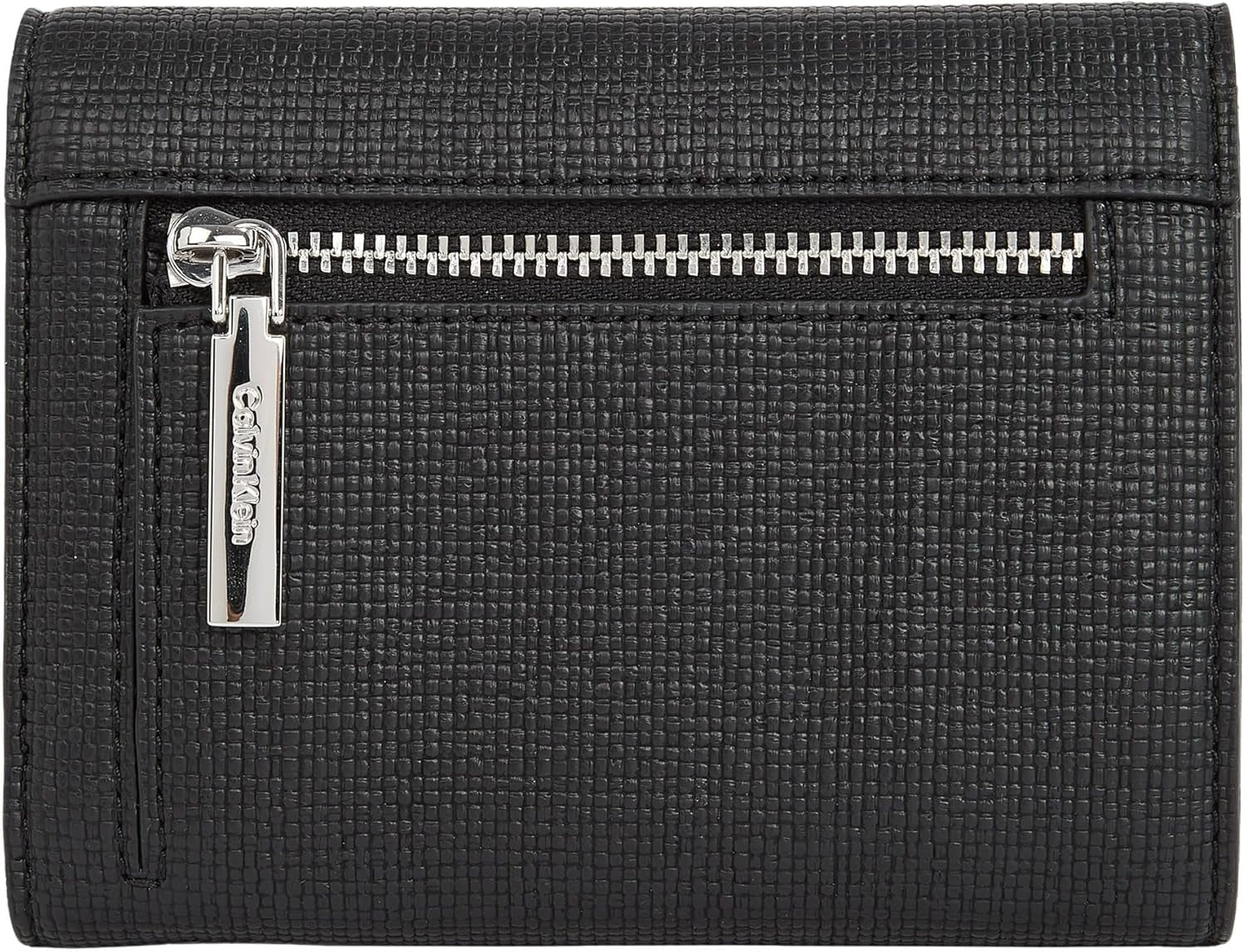 Portfel damski Calvin Klein Daily Medium Trifold Klein, czarny (Ck Black), rozmiar naturalny Naty Shop Portfel damski