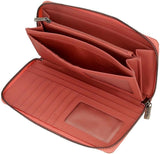 Portfel Pepe Jeans Corin z przegródką na karty, różowy, 19,5 x 10 x 2 cm, poliester i PU marki Joumma Bags, Rosa, jeden rozmiar, portfel z przegródkami na karty Portfel damski Naty Shop