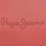 Portfel Pepe Jeans Corin z przegródką na karty, różowy, 19,5 x 10 x 2 cm, poliester i PU marki Joumma Bags, Rosa, jeden rozmiar, portfel z przegródkami na karty Portfel damski Naty Shop