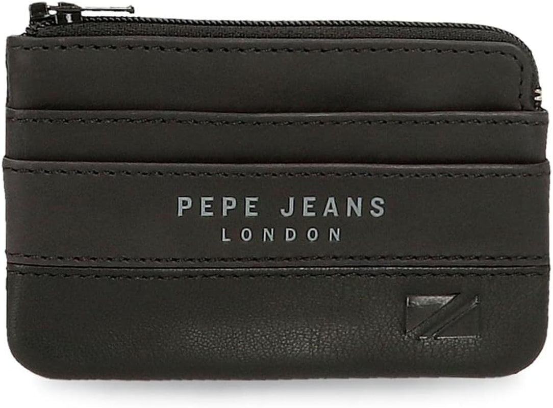 Portfel Pepe Jeans Kingdom, wyjątkowy Portfel damski Naty Shop Czarno-biały