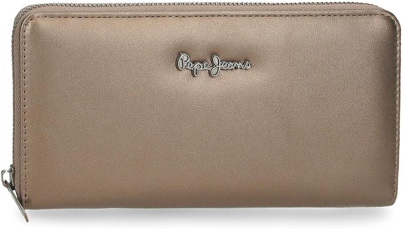 Portfel, torebka, portfel Pepe Jeans Ruby, wykonane z poliestru z detalami ze sztucznej skóry. Przegródki, zamki. Z portfela damskiego Joumma Bags Naty Sklep Rubin Ruby Wallet
