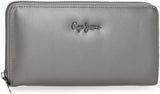 Portfel, torebka, portfel Pepe Jeans Ruby, wykonane z poliestru z detalami ze sztucznej skóry. Przegródki, zamki. Z portfela damskiego Joumma Bags Naty Shop Antracytowy portfel rubinowy