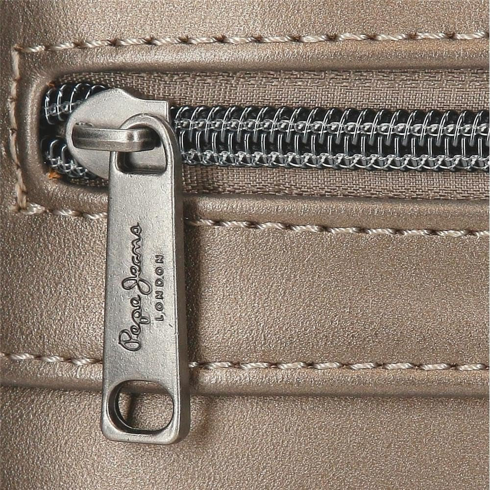 Portfel, torebka, portfel Pepe Jeans Ruby, wykonane z poliestru z detalami ze sztucznej skóry. Przegródki, zamki. Portfel damski firmy Joumma Bags Naty Shop