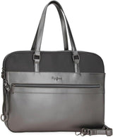 Portfel, torebka, portfel Pepe Jeans Ruby, wykonane z poliestru z detalami ze sztucznej skóry. Przegródki, zamki. Od Joumma Bags Portfel damski Naty Shop Antracytowa teczka szt