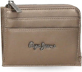 Portfel, torebka, portfel Pepe Jeans Ruby, wykonane z poliestru z detalami ze sztucznej skóry. Przegródki, zamki. Z portfela damskiego Joumma Bags Naty Shop Rubin Purse