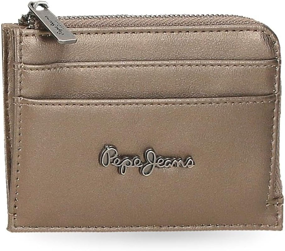 Portfel, torebka, portfel Pepe Jeans Ruby, wykonane z poliestru z detalami ze sztucznej skóry. Przegródki, zamki. Z portfela damskiego Joumma Bags Naty Shop Rubin Purse