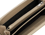 Portfel damski Essential Wave Pisco ze srebrnym nadrukiem Logo Składany na trzy części Portfel damski Armani Exchange Naty Shop