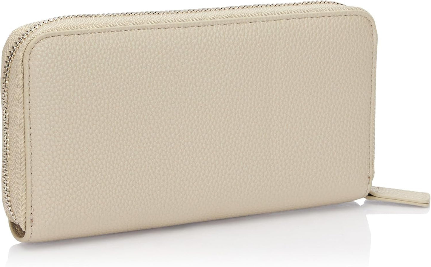 Portfel damski Essential Wave Pisco ze srebrnym nadrukiem Logo Składany na trzy części Portfel damski Armani Exchange Naty Shop