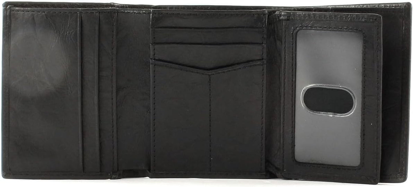 Portfel męski Fossil Neel, składany na trzy części, 8,255 cm dł. x 1,905 cm szer. x 10,16 cm wys. Portfel męski Naty Shop