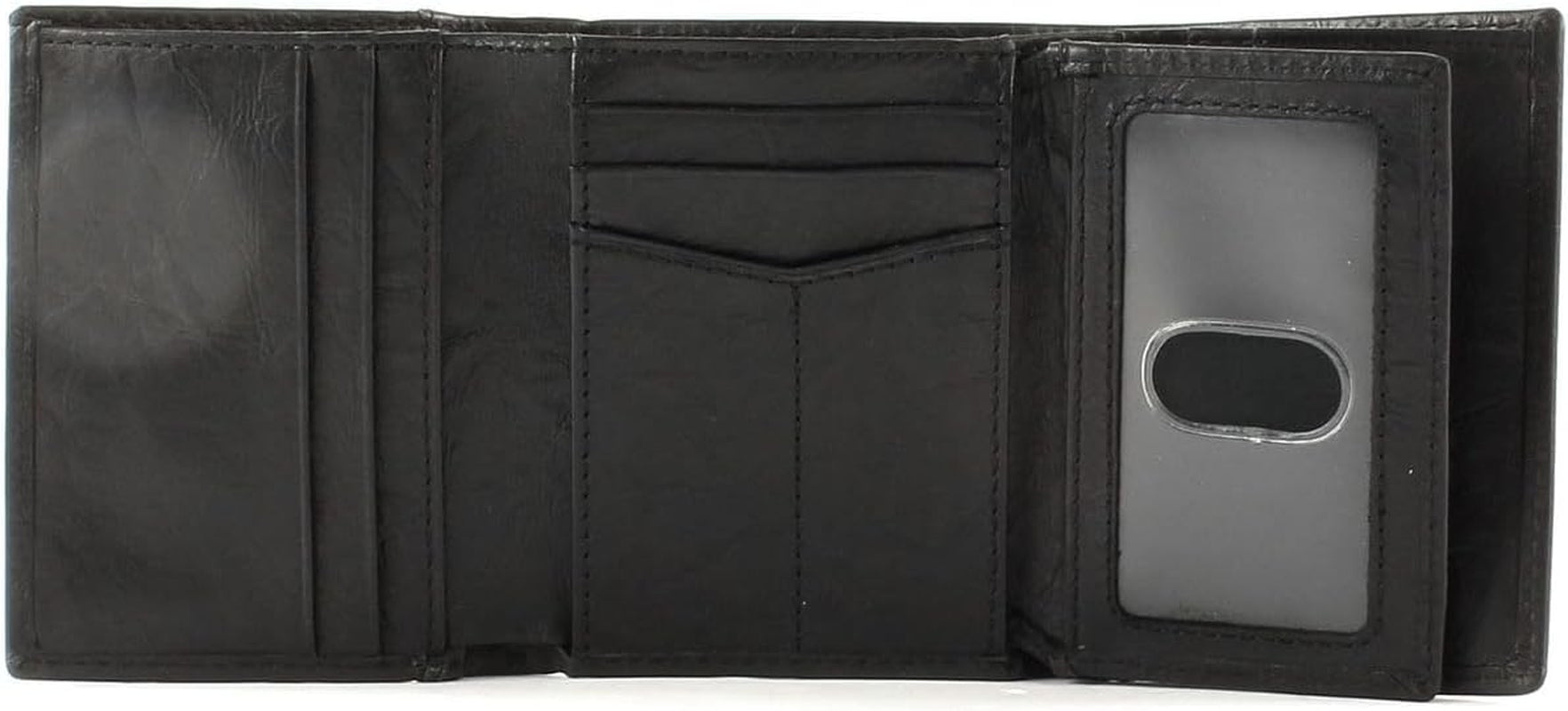 Portfel męski Fossil Neel, składany na trzy części, 8,255 cm dł. x 1,905 cm szer. x 10,16 cm wys. Portfel męski Naty Shop