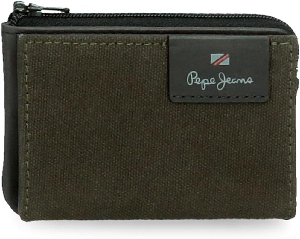 Pepe Jeans Hilltop Portfele Portmonetki Portfele Casual Skóra. Z portfela męskiego Joumma Bags Naty Shop Zielona torebka 11