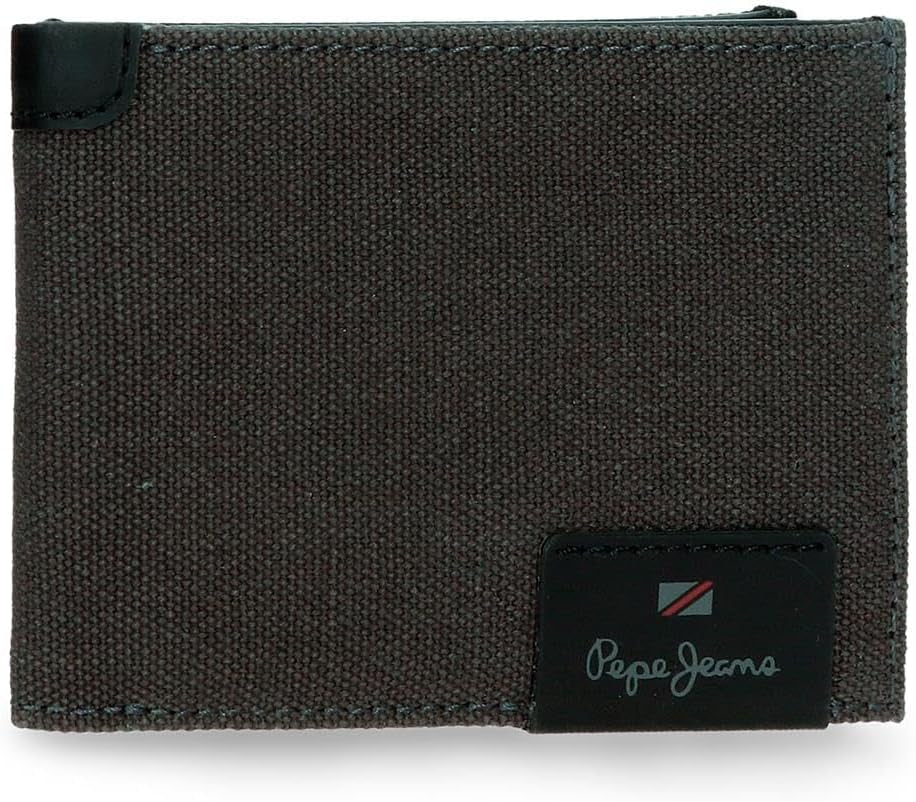 Pepe Jeans Hilltop Portfele Portmonetki Portfele Casual Skóra. Z portfela męskiego Joumma Bags Naty Shop Antracytowy portfel Hilltop