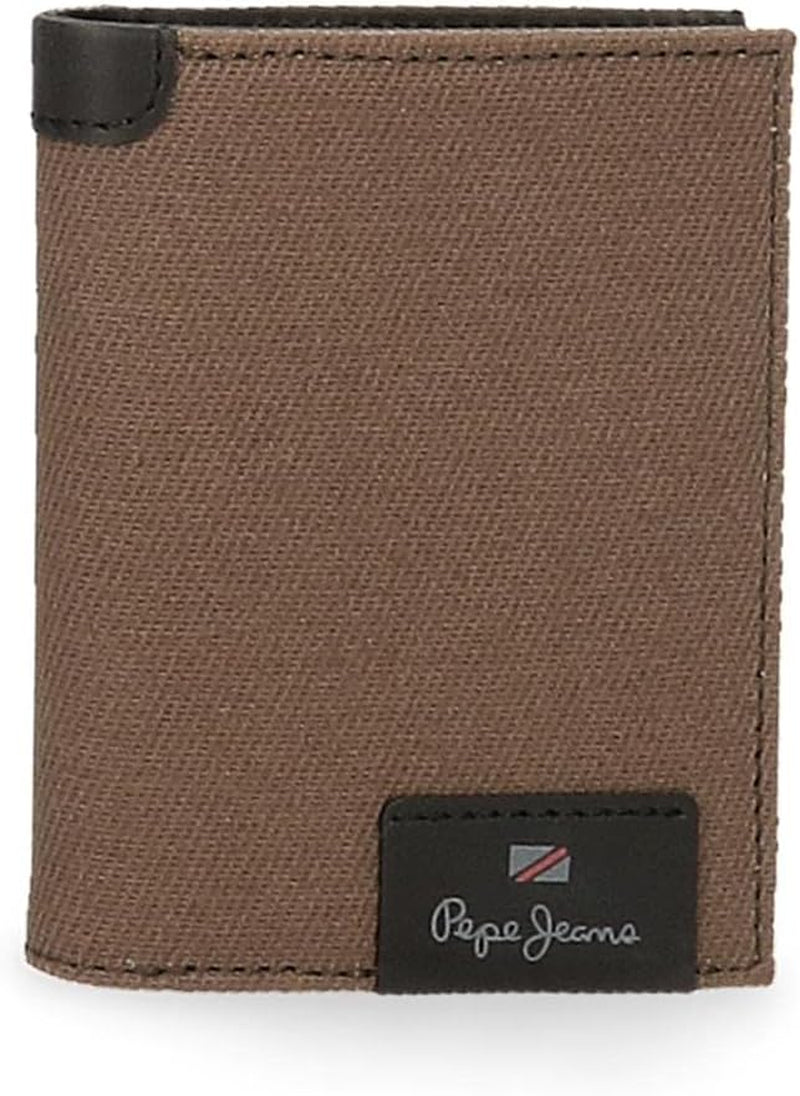 Pepe Jeans Hilltop Portfele Portmonetki Portfele Casual Skóra. Z portfela męskiego Joumma Bags Naty Shop Brązowa teczka