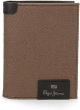 Pepe Jeans Hilltop Portfele Portmonetki Portfele Casual Skóra. Z portfela męskiego Joumma Bags Naty Shop Brązowa teczka
