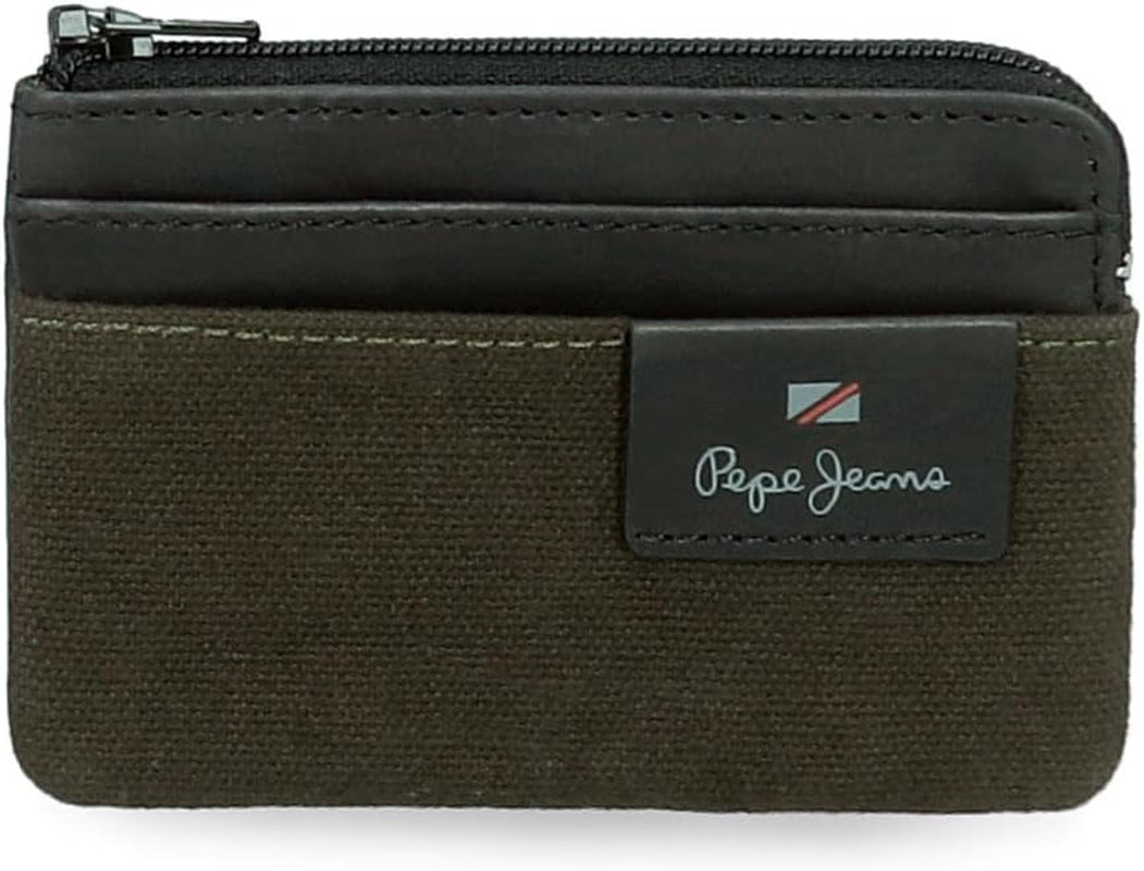 Pepe Jeans Hilltop Portfele Portmonetki Portfele Casual Skóra. Z portfela męskiego Joumma Bags Naty Shop Zielona torebka