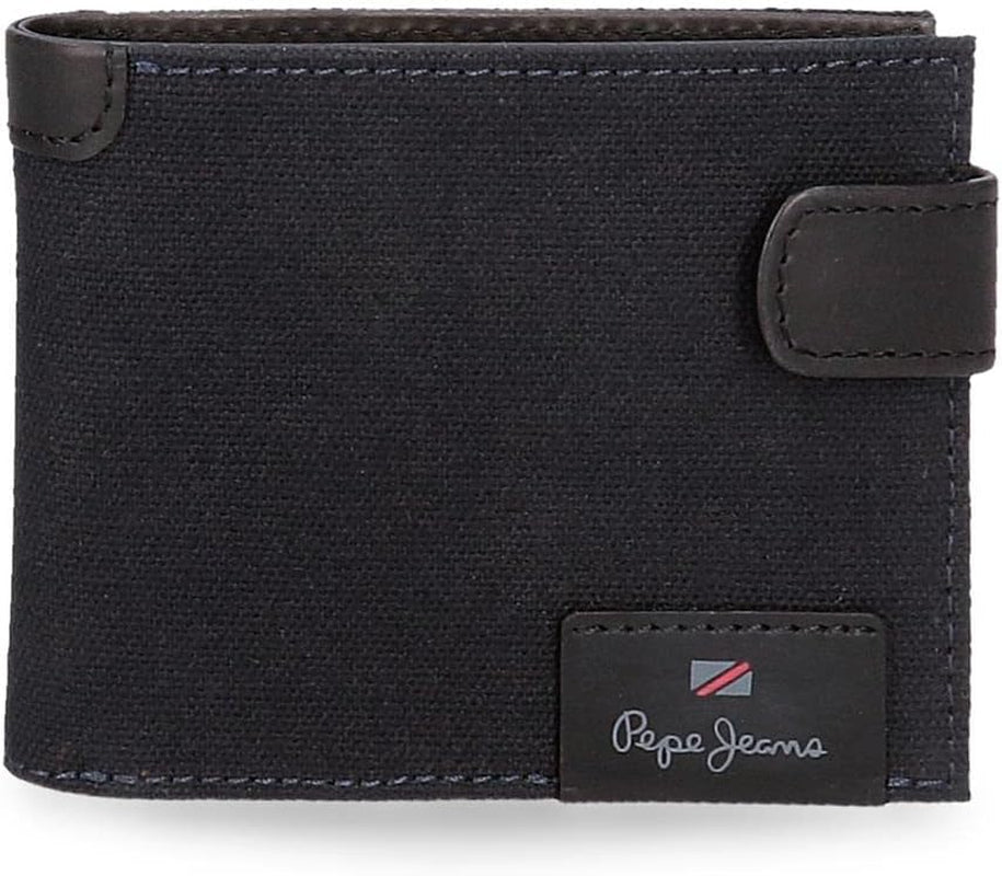 Pepe Jeans Hilltop Portfele Portmonetki Portfele Casual Skóra. Z portfela męskiego Joumma Bags Naty Shop Granatowy portfel poziomy