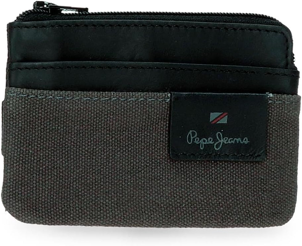 Pepe Jeans Hilltop Portfele Portmonetki Portfele Casual Skóra. Z portfela męskiego Joumma Bags Naty Shop Antracytowa torebka