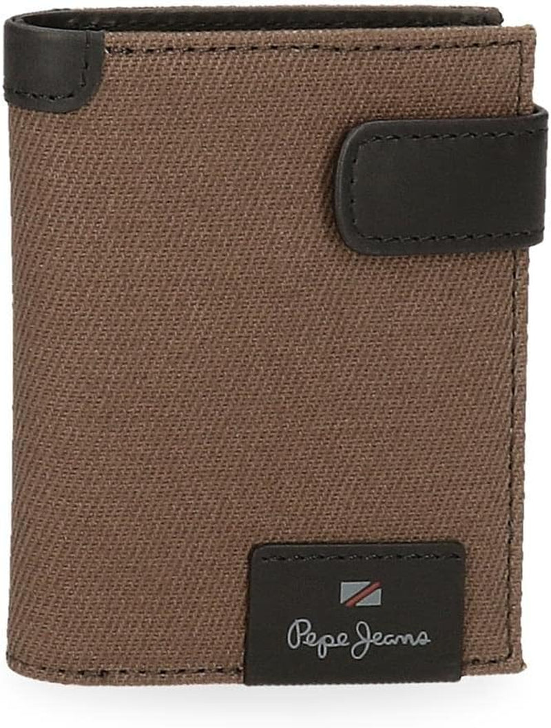 Pepe Jeans Hilltop Portfele Portmonetki Portfele Casual Skóra. Z portfela męskiego Joumma Bags Naty Shop Brązowy portfel Click