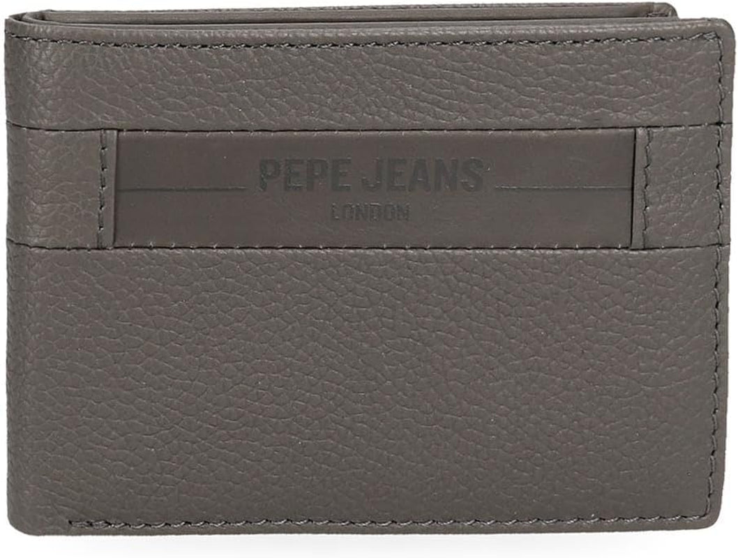 Portfele i torebki ze skóry bydlęcej Pepe Jeans Checkbox, czarne, brązowe, niebieskie i szare - sklep Naty