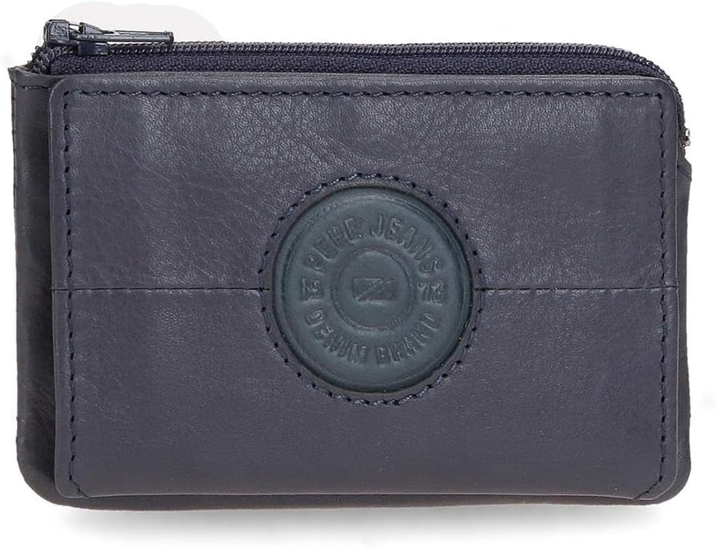 Pepe Jeans Cracker Portfele i portmonetki ze skóry bydlęcej Czarny Brązowy Zielony Różne rozmiary Naty Shop Portfel męski Brązowe etui na karty