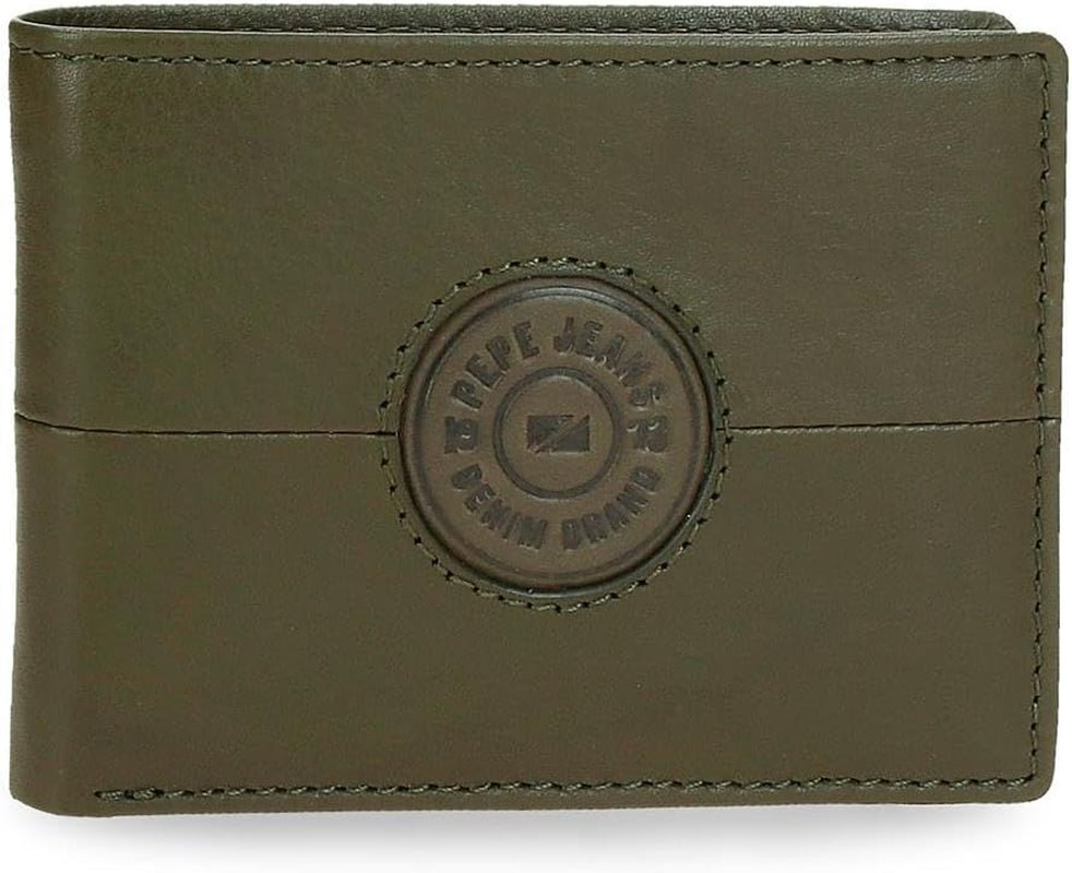 Portfele i torebki Pepe Jeans Cracker ze skóry bydlęcej, czarne, brązowe, zielone, różne rozmiary - Naty Shop