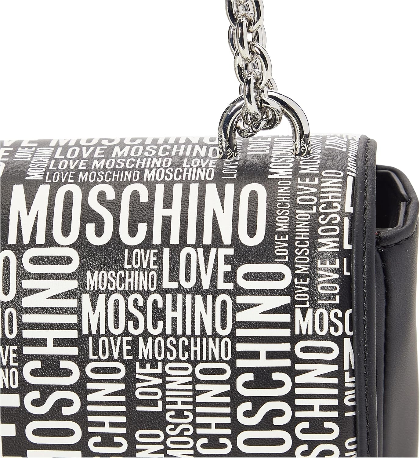 Love Moschino Damska torba na ramię Przed kolekcją Jesień-Zima 2021 Czarne Torby Damskie Naty Shop
