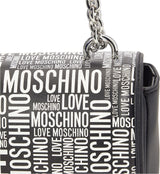 Love Moschino Damska torba na ramię Przed kolekcją Jesień-Zima 2021 Czarne Torby Damskie Naty Shop