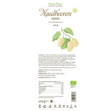 Premium Organiczne suszone (surowe wegańskie) morwy białe Morus Alba Mulberry Fruit - Suszone owoce bez dodatku cukru z Turcji - Ekologiczne surowe białe morwy suszone | PureRaw 200g Naty Kup produkty suszone