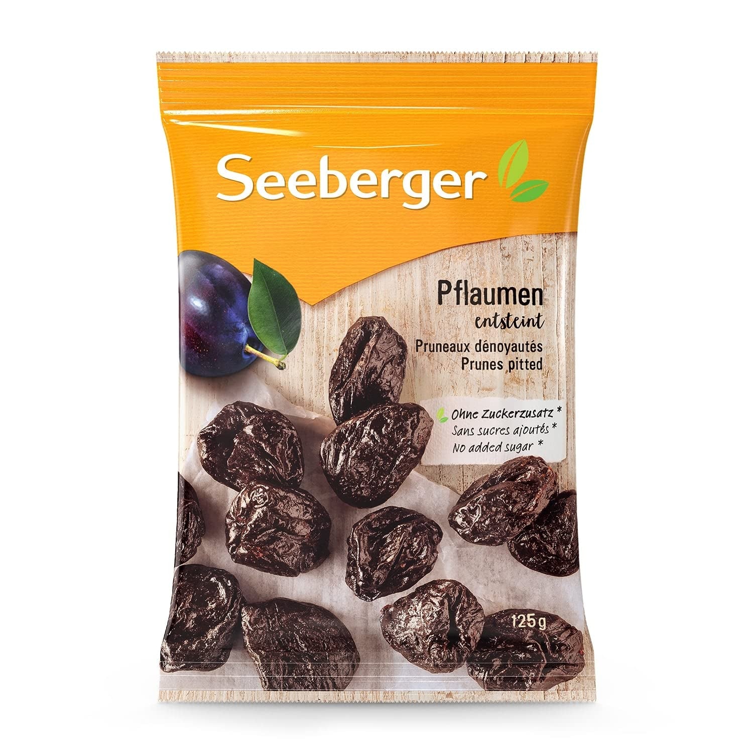 Śliwki Seeberger bez pestek 125 g Produkty suszone Naty Shop Tytuł domyślny
