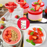 Liofilizowany proszek truskawkowy 250g - Liofilizowany proszek owocowy - Liofilizowany proszek truskawkowy do wypieków, smoothie i musli - 100% naturalny proszek truskawkowy bez dodatków Produkty odwodnione Naty Shop