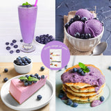Liofilizowany proszek z dzikich jagód 100g - Liofilizowany proszek z owoców - Liofilizowany proszek z jagód do wypieków, smoothie i musli - Naturalny proszek z jagód bez dodatków Produkty suszone Mój sklep