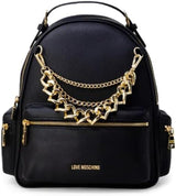 Plecak Love Moschino Ladies Jc4293pp0gkt0 Torby damskie Naty Shop Czarny