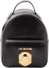 Plecak damski Love Moschino Jc4299pp0gku000 Czarne torby w jednym rozmiarze Damskie Naty Shop Domyślny tytuł