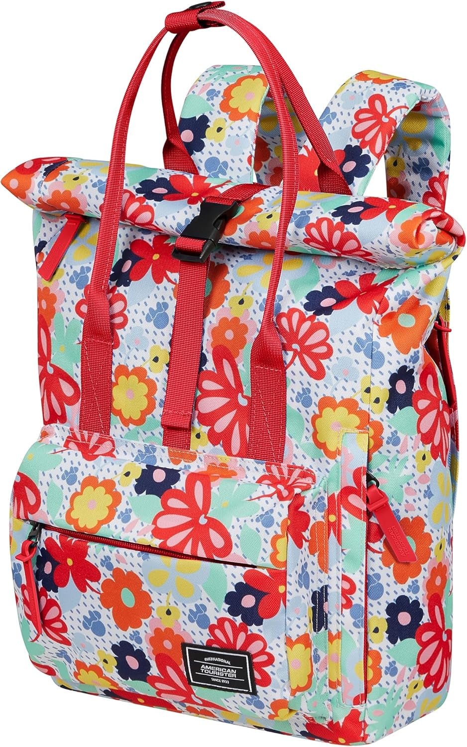 Plecak dla dzieci American Tourister Urban Groove Disney, 36 cm, 17 L, wielokolorowy (Minnie Flower) Plecaki i tornistry Premium Naty Shop