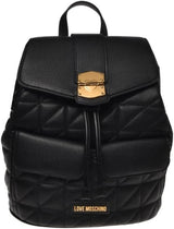 Plecak damski Love Moschino, czarne torby damskie Naty Shop Domyślny tytuł